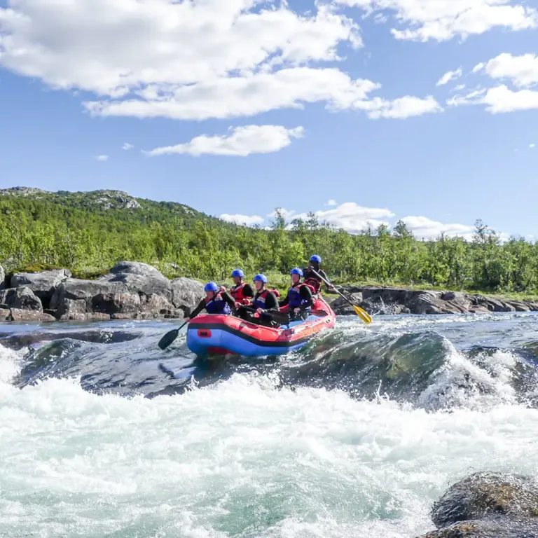 Super rafting aktiviteter i Hemsedal og på Fýri