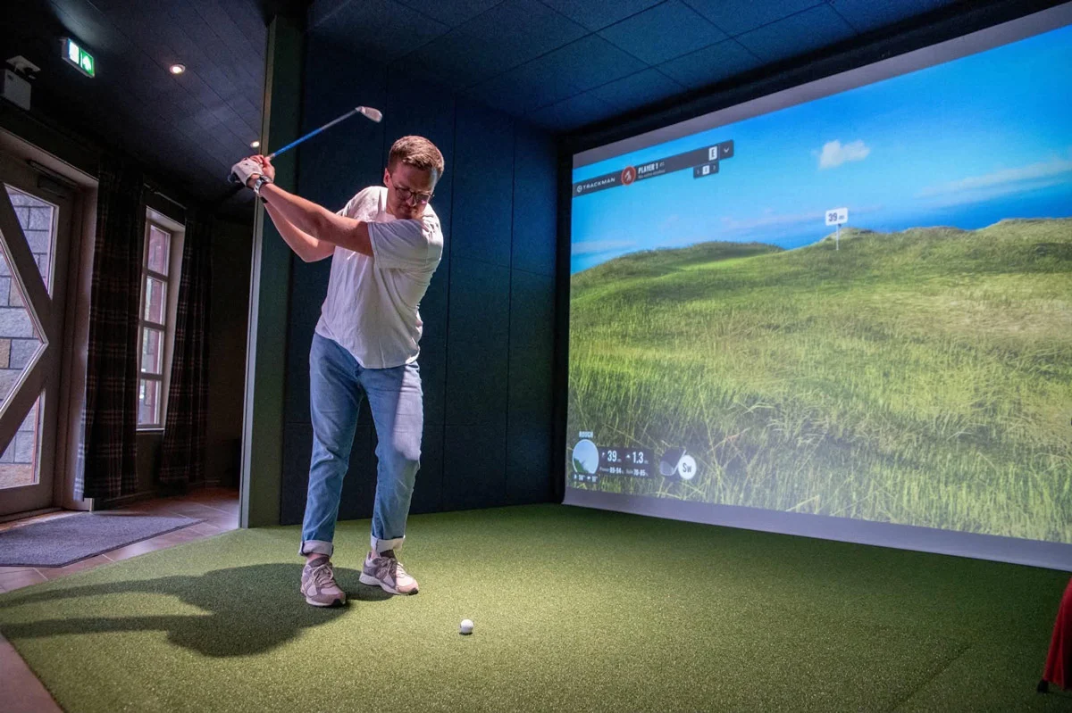 Indoor golf Hemsedal